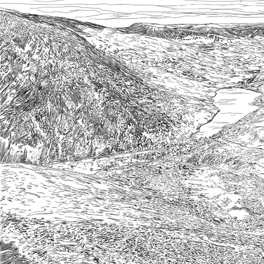 Eryri Ogwen Valley - Art Print