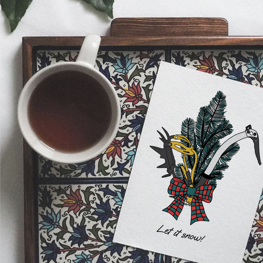 Climbing Christmas Cards - Gift for Climbers - Nadia Keating