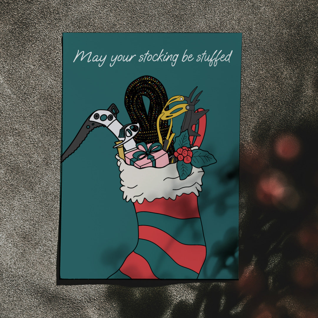 Climbing Christmas Cards - Gift for Climbers - Nadia Keating