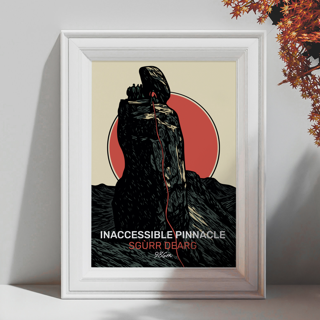 Inaccessible Pinnacle - Art Print - Isle of Skye
